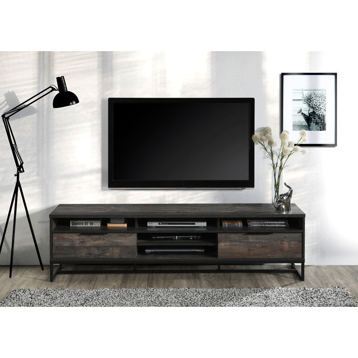 71" Rustic Gray TV Stand
