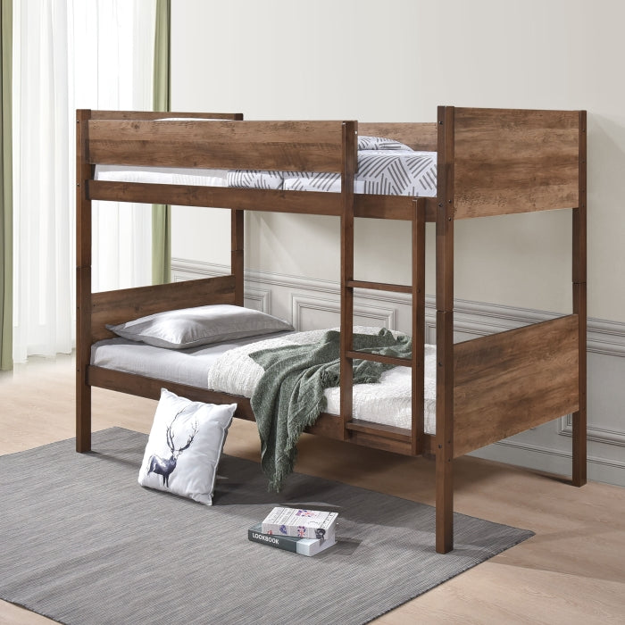 Brown Bunk Bed Twin/Twin