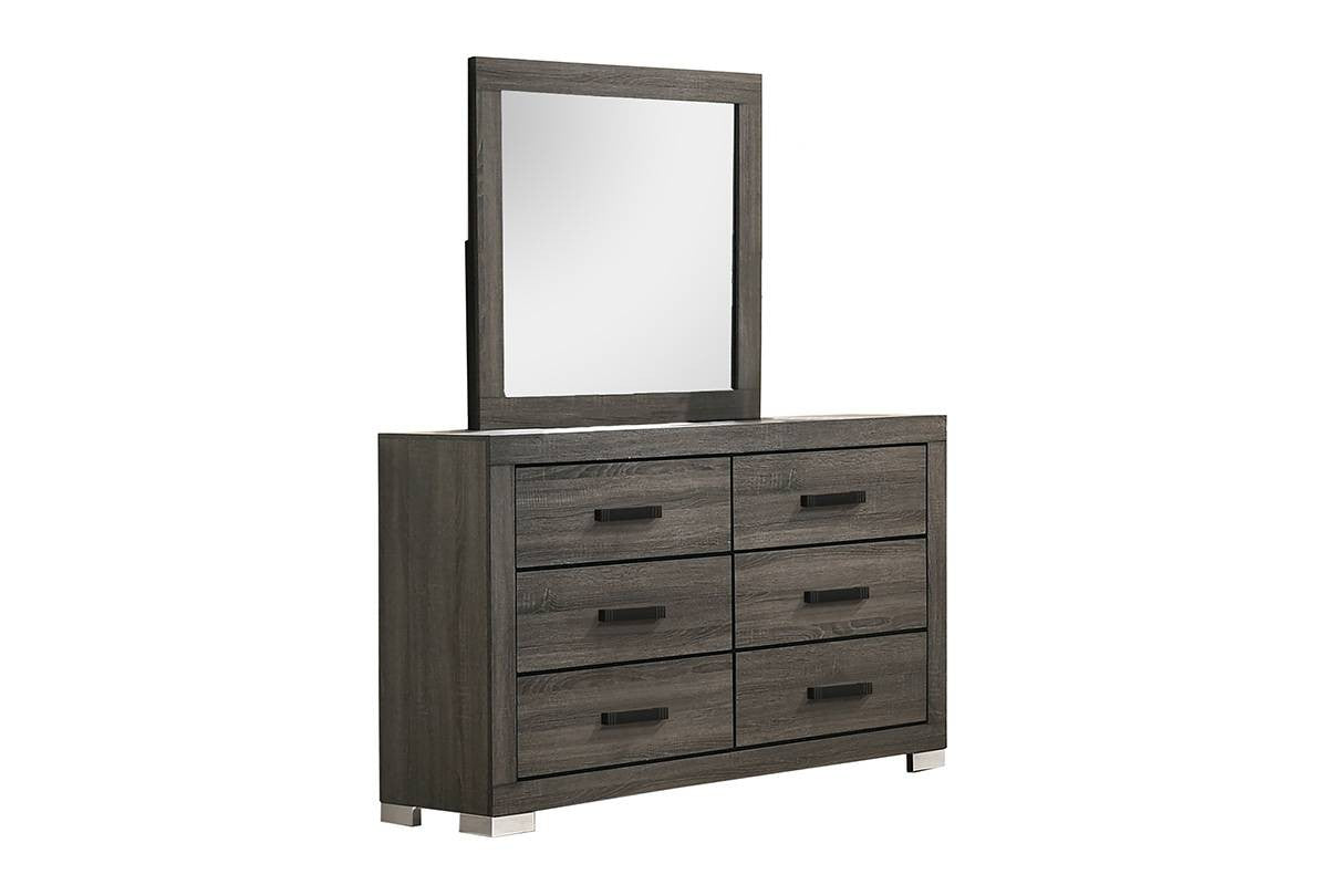 Gray Dresser only (no mirror)