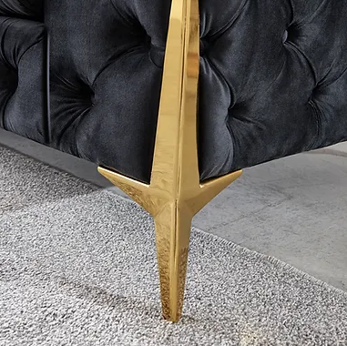 Modern Velvet Sofa Loveseat Chair