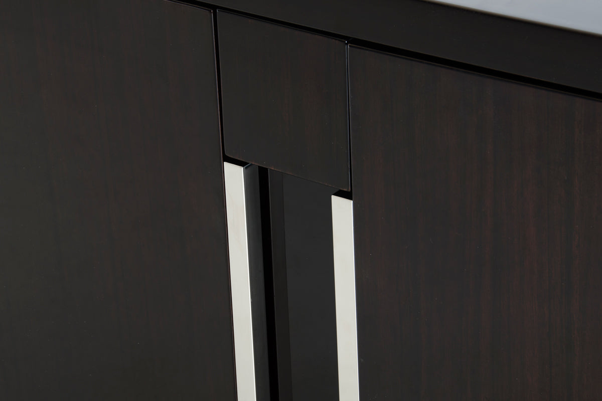 Modrest Christa Modern Ebony High Gloss Buffet