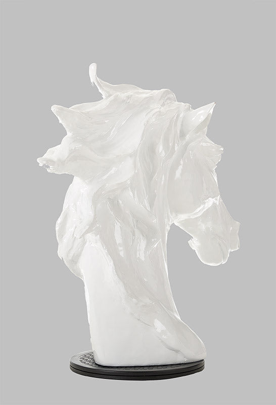 Modrest SZ0002 - Modern White Horse Head Sculpture