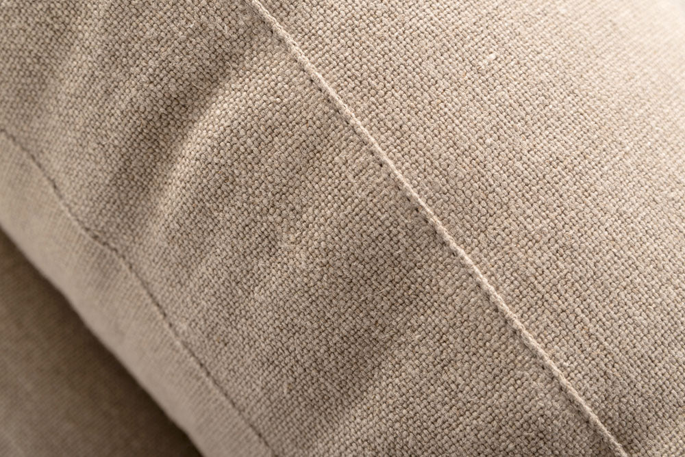 Divani Casa Admiral - Modern Classic Sand Fabric Sofa