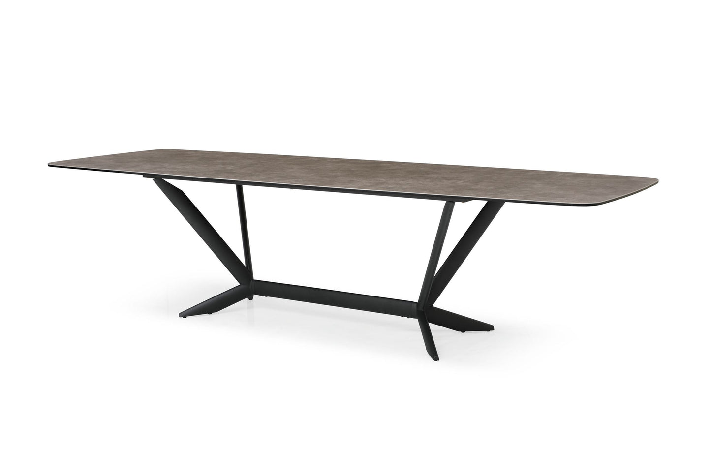 Modrest Herzog - Modern Grey Ceramic Dining Table