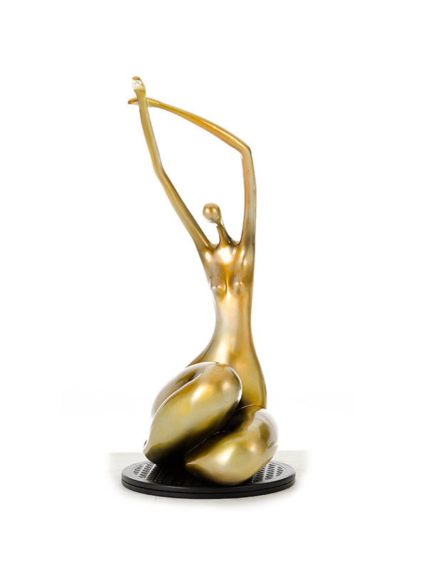 Modrest SZ0425 - Modern Gold Lass Sculpture
