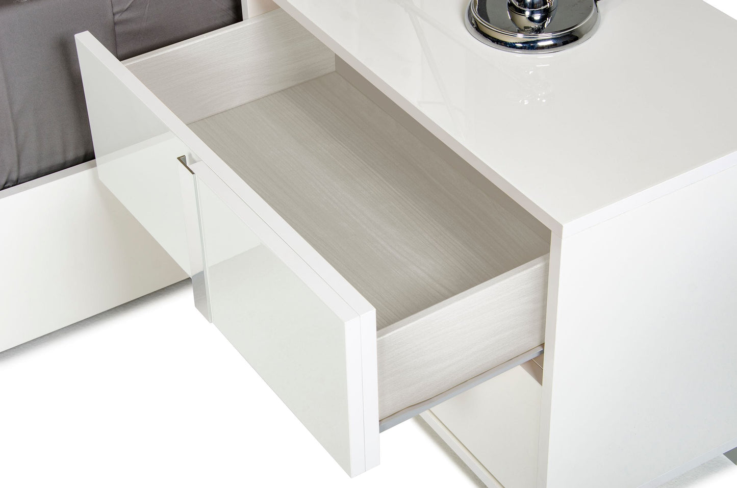 Modrest San Marino Modern White Nightstand