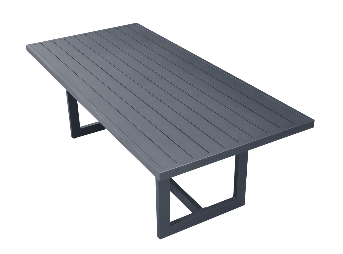 Renava Wake - Modern Dark Charcoal Outdoor Dining Table