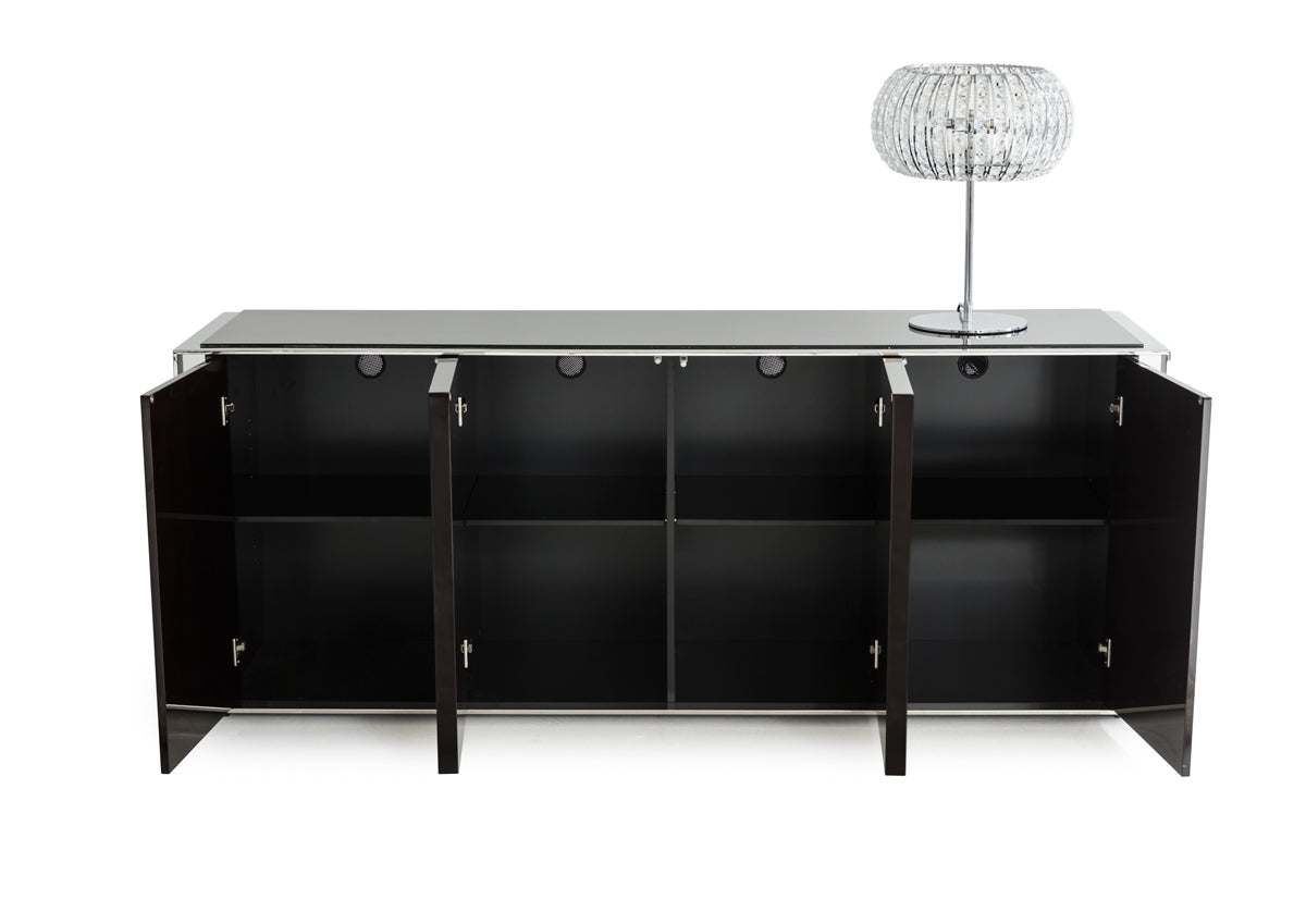 Modrest Noble - Modern Ebony Lacquer Buffet
