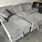 Gray Sectional with Pullout