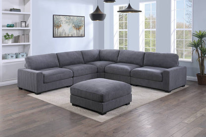 Modular Sectional with Ottoman