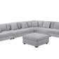Jumbo Corduroy Customize Sectional