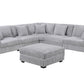Jumbo Corduroy Customize Sectional
