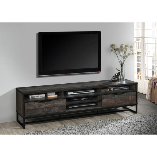 71" Rustic Gray TV Stand