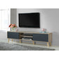71"  Natural & Gray TV Stand