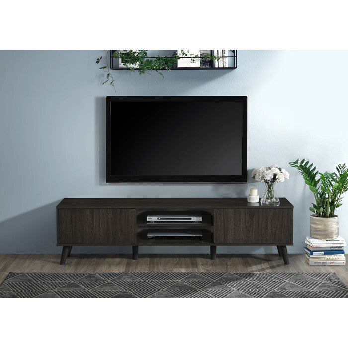 71"  Dark Espresso TV Stand