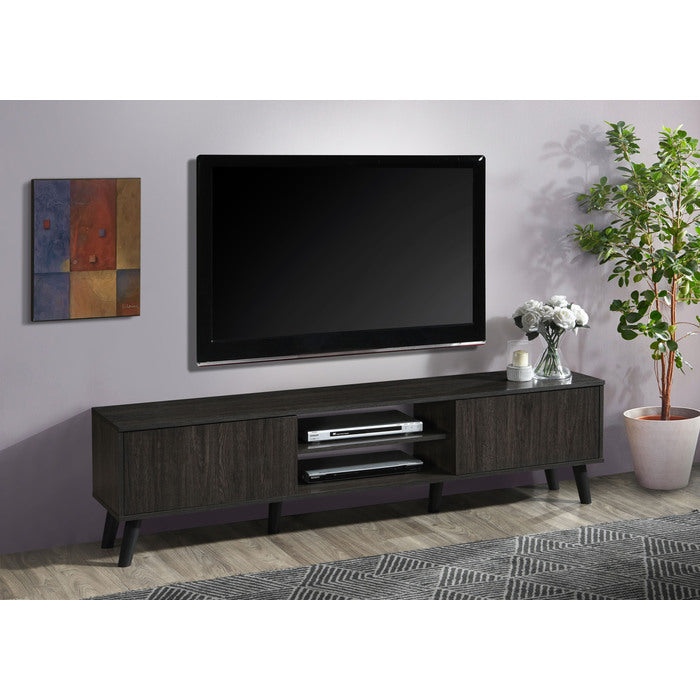71"  Dark Espresso TV Stand