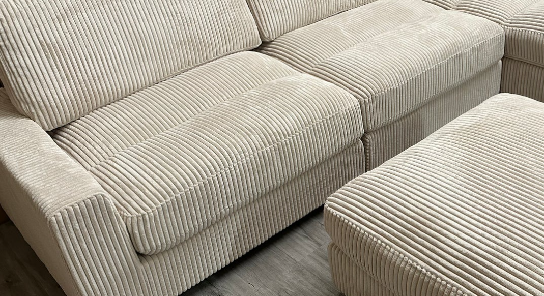 Modular Sectional with Ottoman