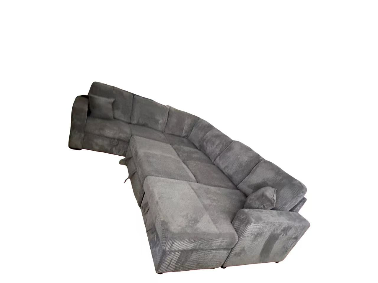 Corduroy Sectional  120“x 92”