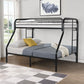 Black Metal Bunk Bed Twin/Full
