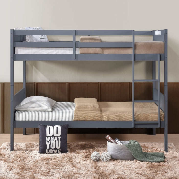 Gray Bunk Bed Twin/Twin