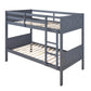 Gray Bunk Bed Twin/Twin