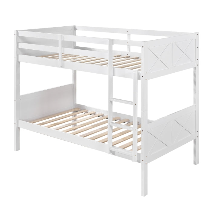 White Bunk Bed Twin/Twin