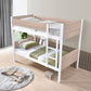 Natural & White Bunk Bed Twin/Twin