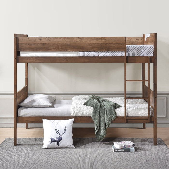 Brown Bunk Bed Twin/Twin