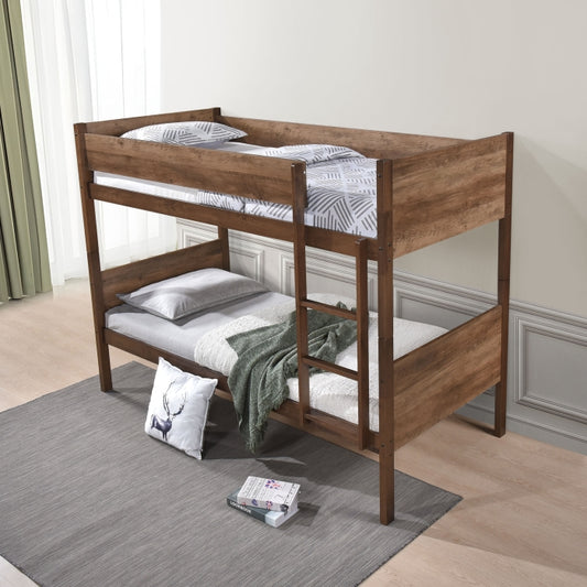 Brown Bunk Bed Twin/Twin