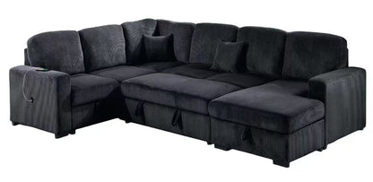 Corduroy Sectional  120“x 92”