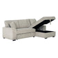 Gray Sectional with Pullout