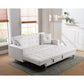 Faux Leather Convertible Sectional