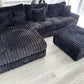 Black sectional