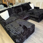 Black sectional