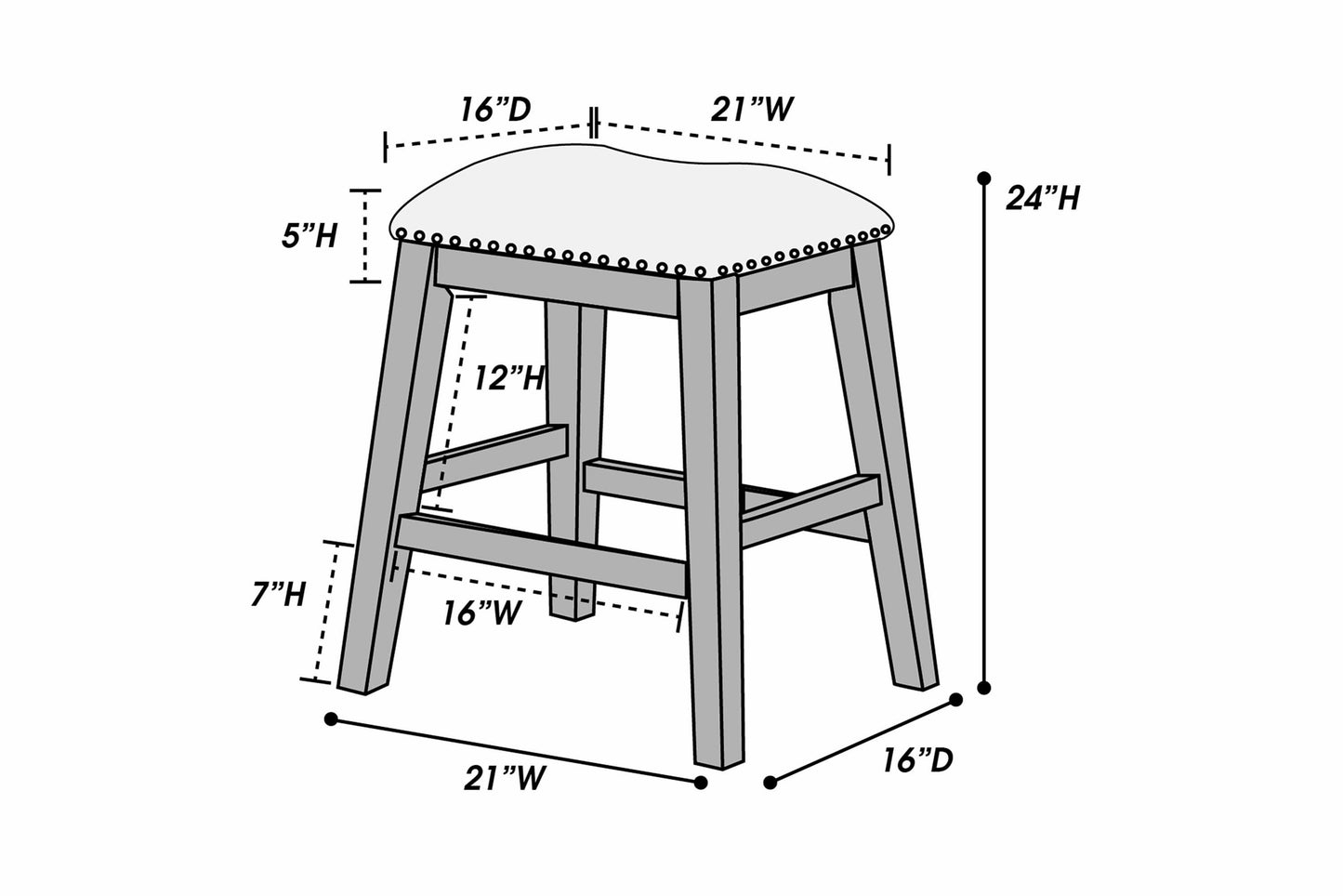 Counter Height Bar Stool
