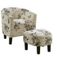 Accent Chair and Ottoman