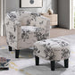 Accent Chair and Ottoman
