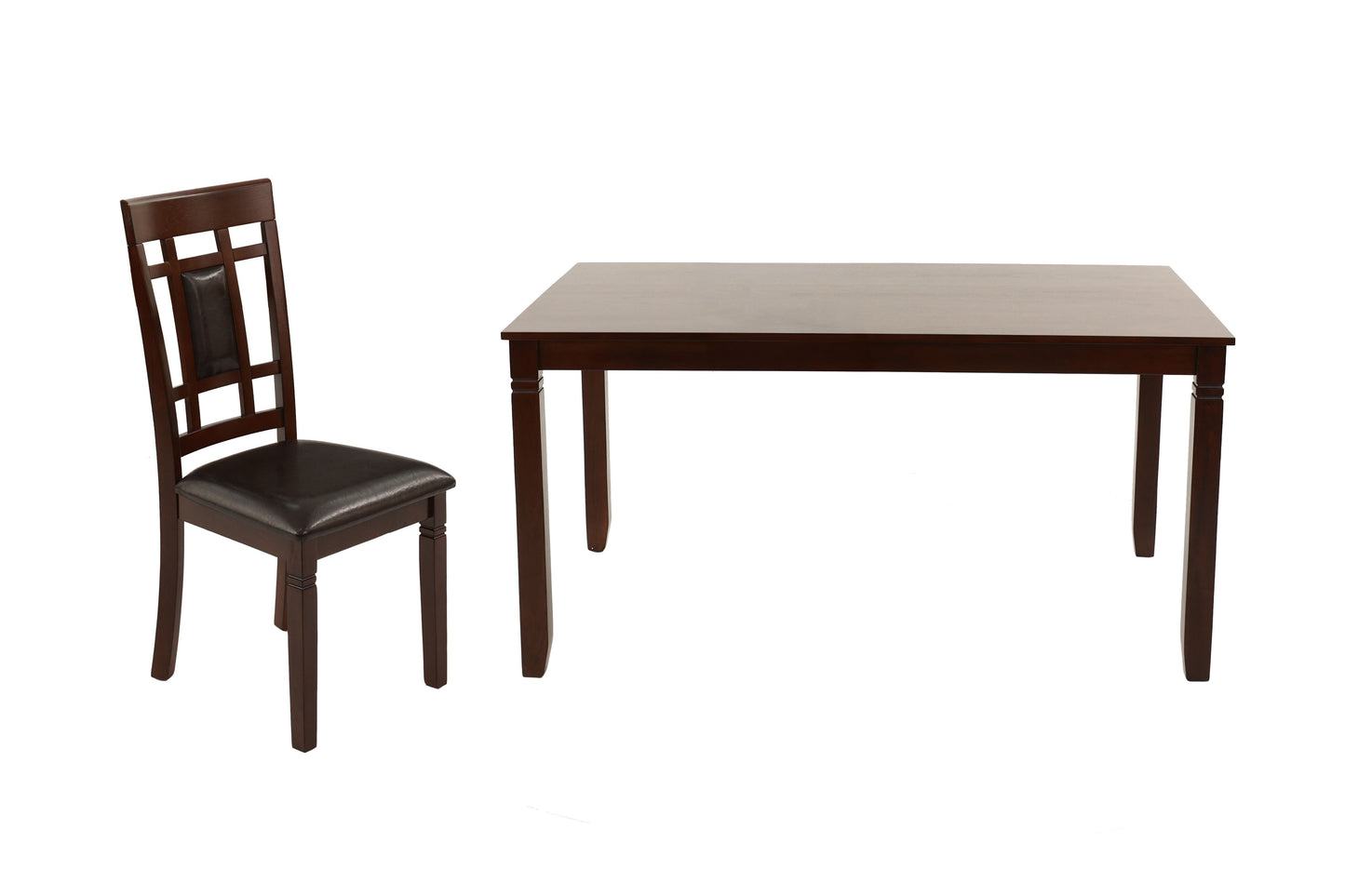 Brown 6 PC dining set