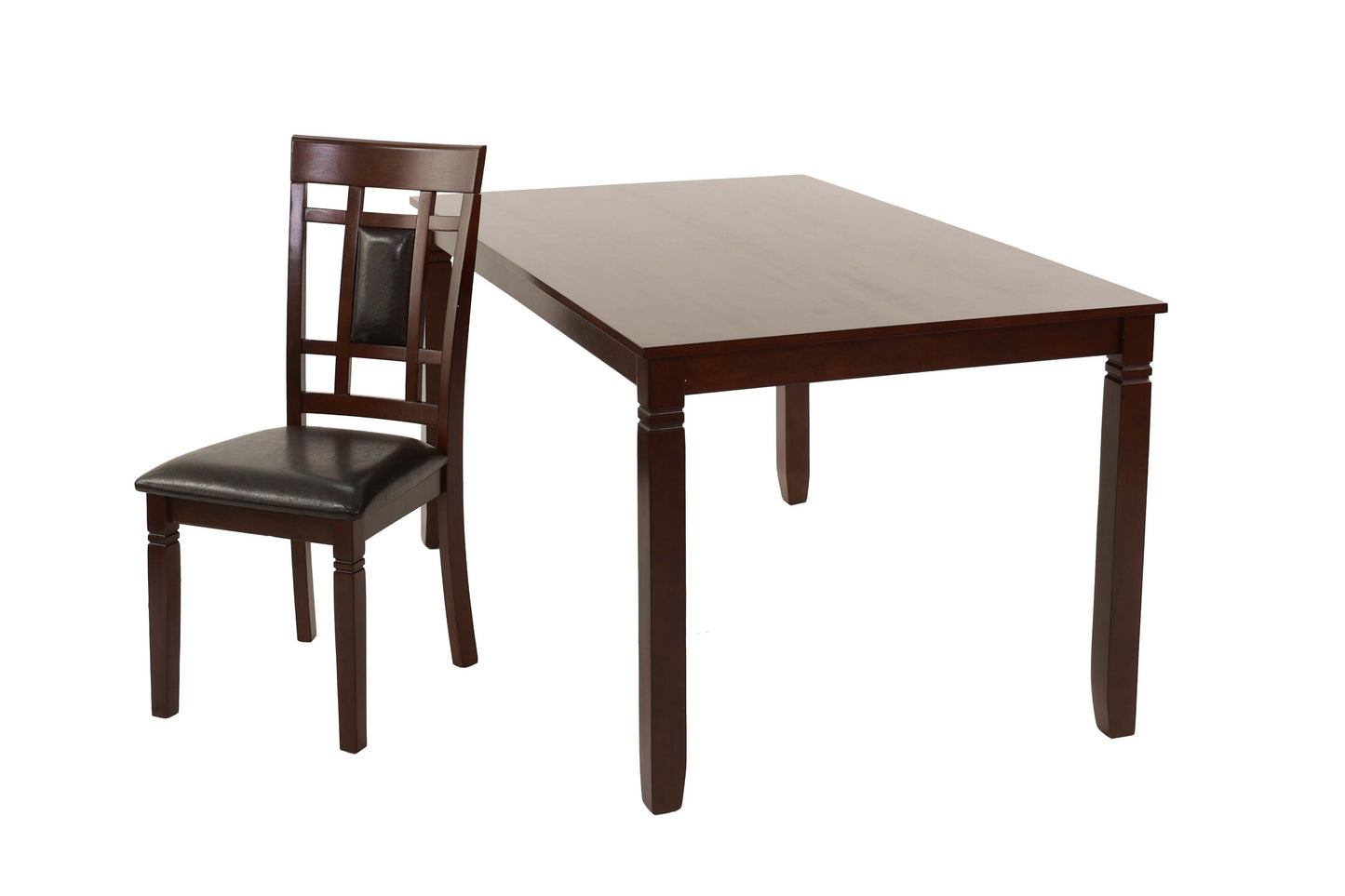 Brown 6 PC dining set