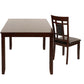 Brown 6 PC dining set