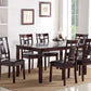 Brown 6 PC dining set