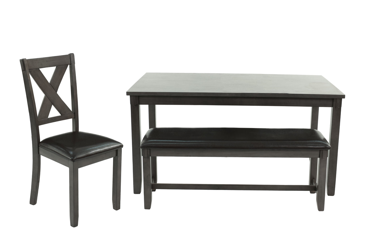 Gray 6 PC dining set