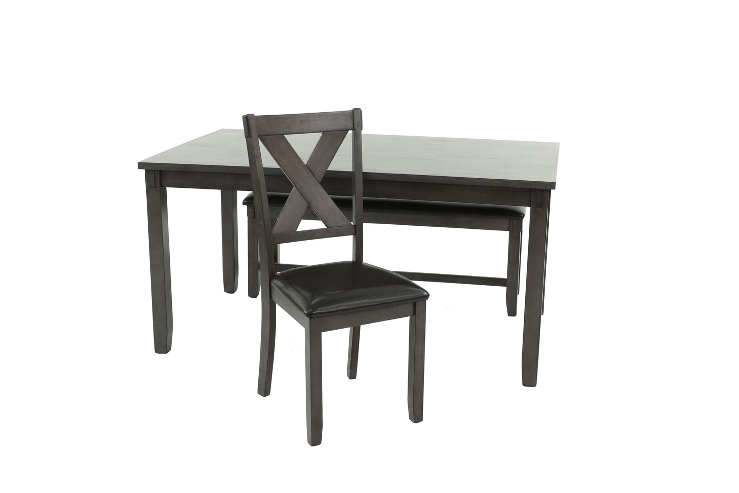 Gray 6 PC dining set
