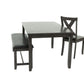 Gray 6 PC dining set
