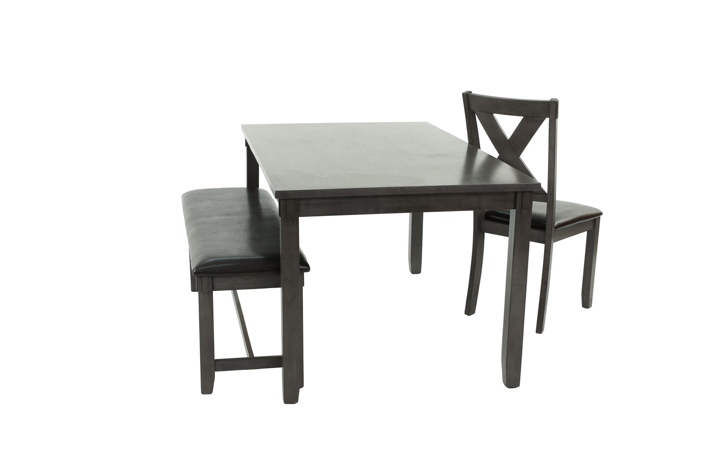 Gray 6 PC dining set