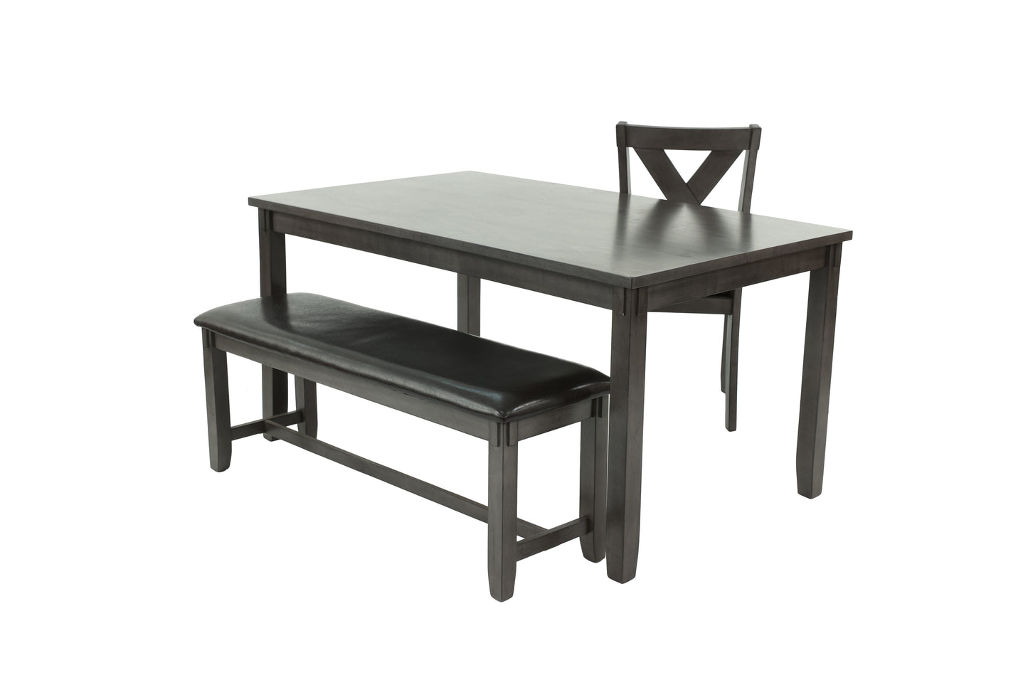 Gray 6 PC dining set
