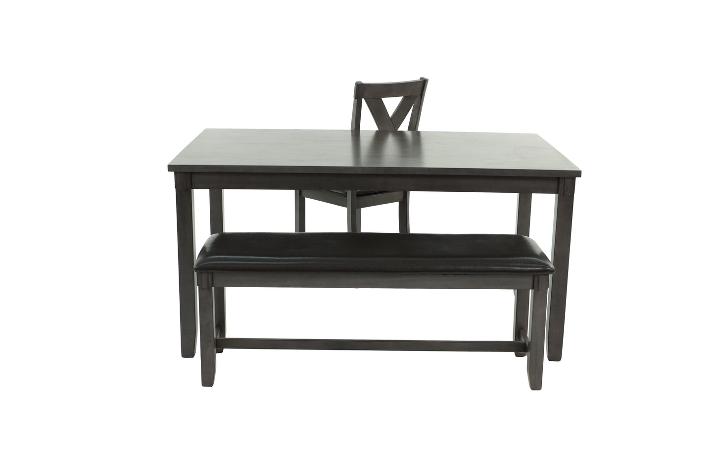 Gray 6 PC dining set