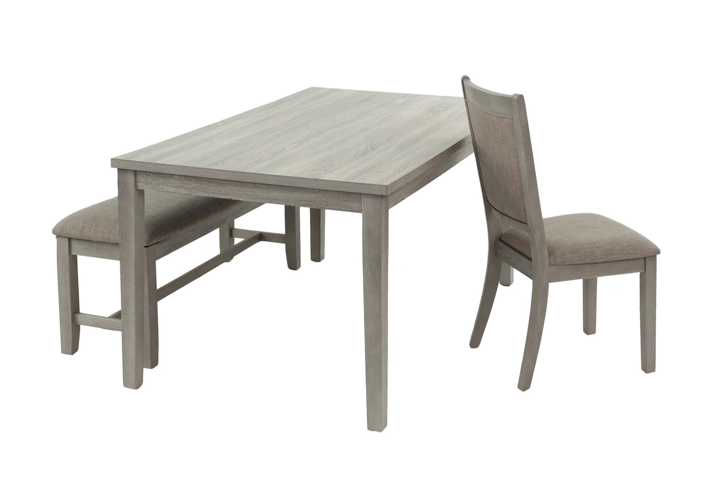 Gray 6 PC dining set