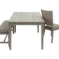 Gray 6 PC dining set