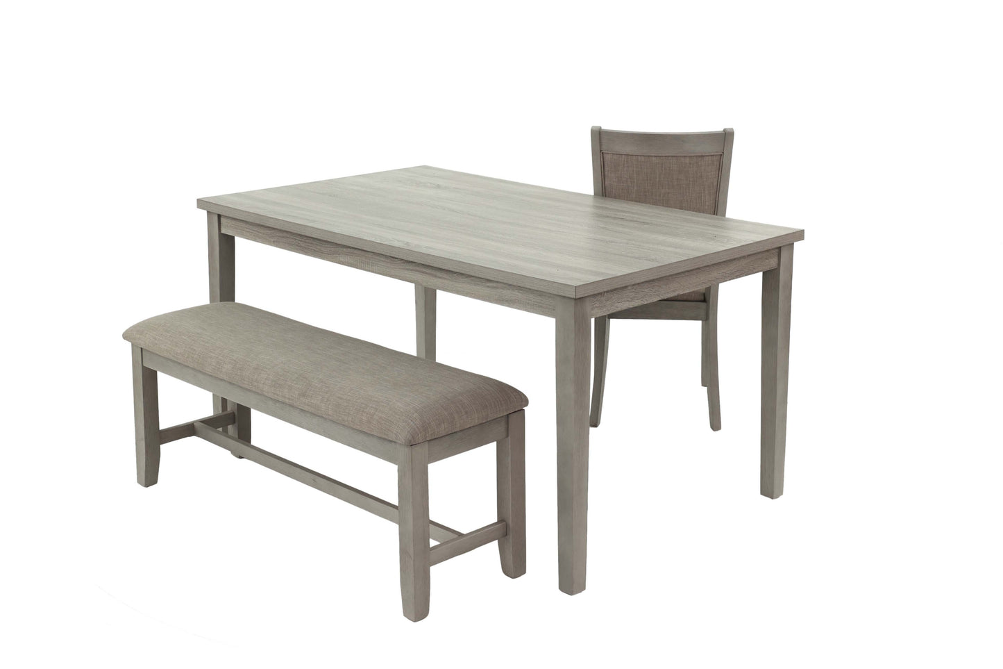 Gray 6 PC dining set